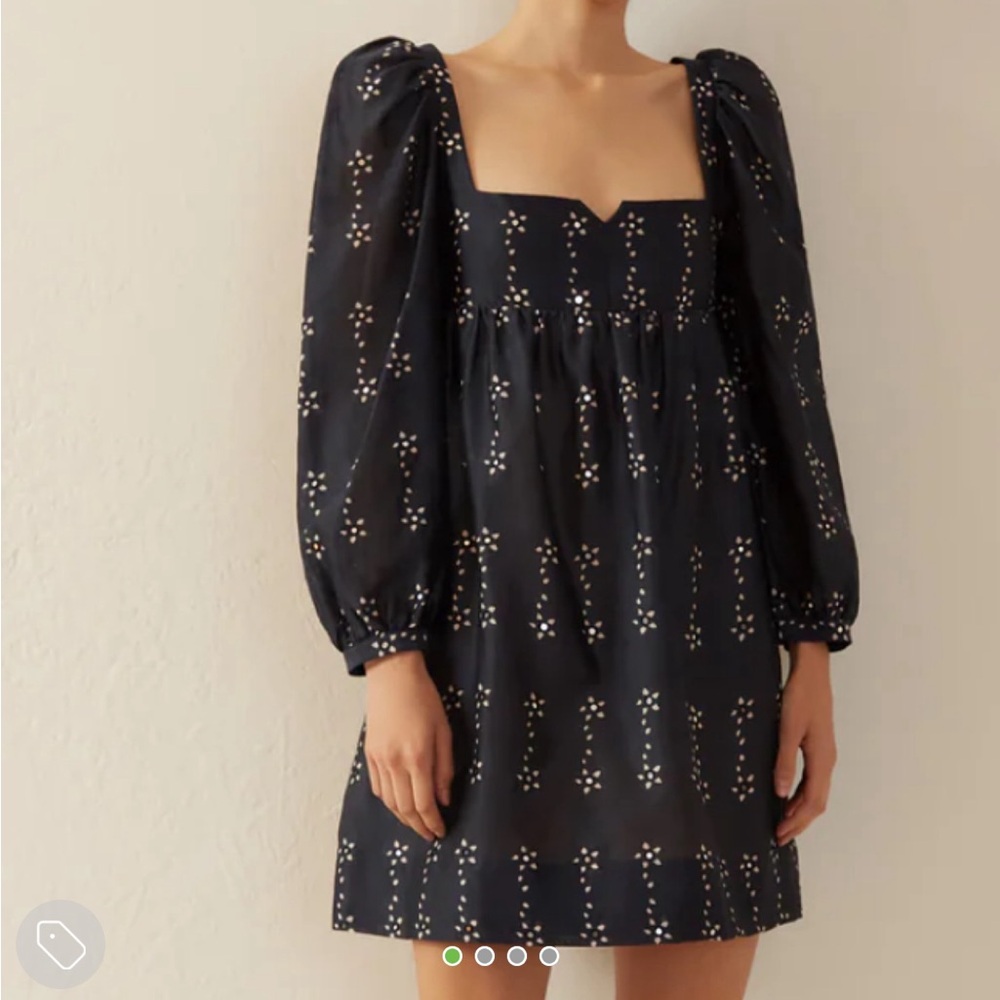 Alix Of Bohemia Navy Mini Dress